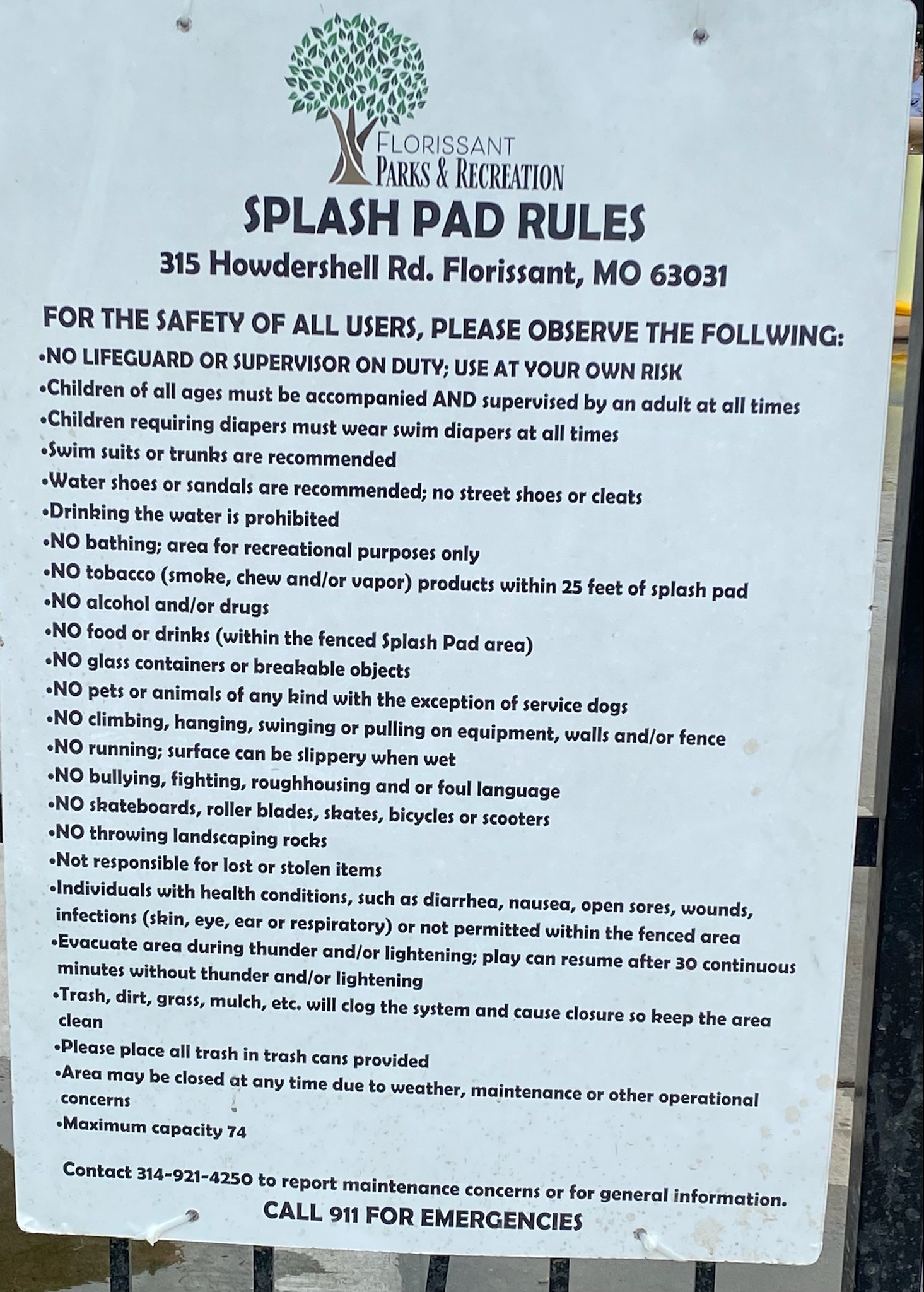 Splash Pad / Florissant, Missouri